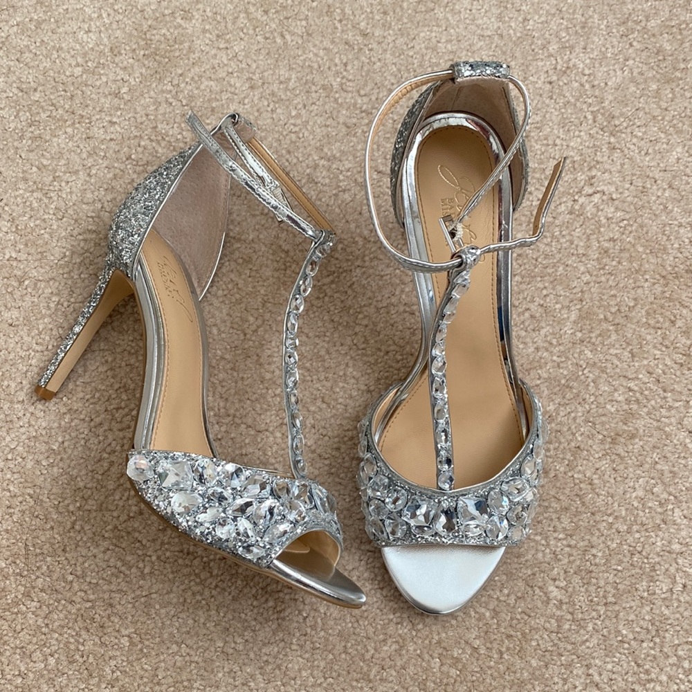 Badgley Mischka heels with box